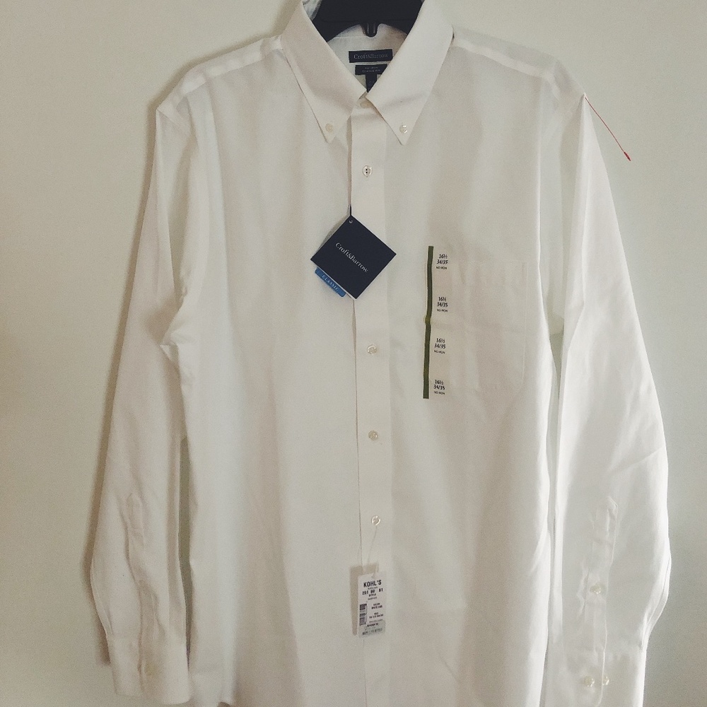 Croft&Barrow White Dress Shirt